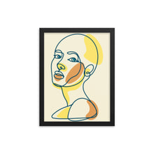 Load image into Gallery viewer, SB Home Studio Neutral Head Framed Abstract Art Print
